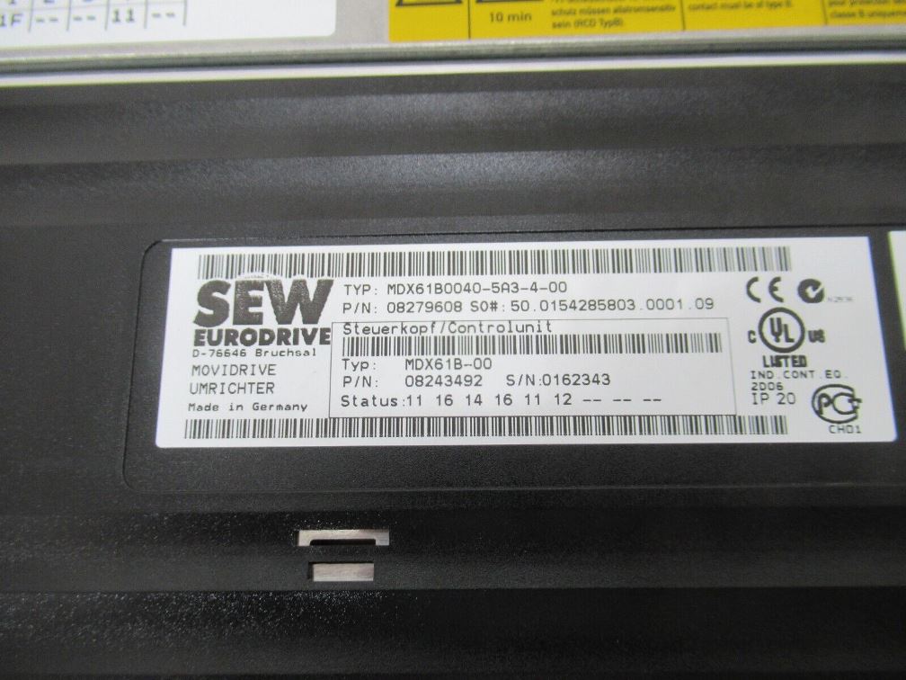 Sew Eurodrive MDX61B0040-5A3-4-00