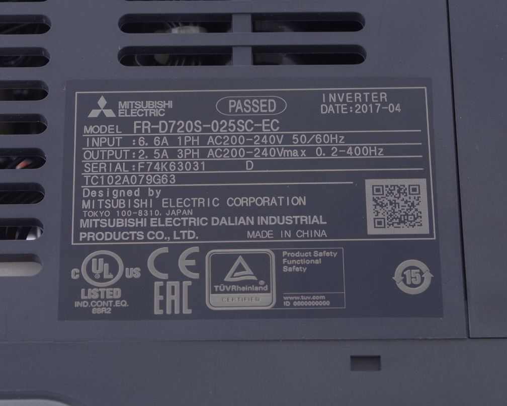 Частотный преобразователь Mitsubishi FR-D720S-025SC-EC