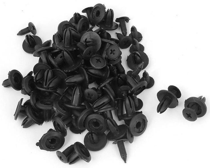 Пластиковые клипсы 50шт.