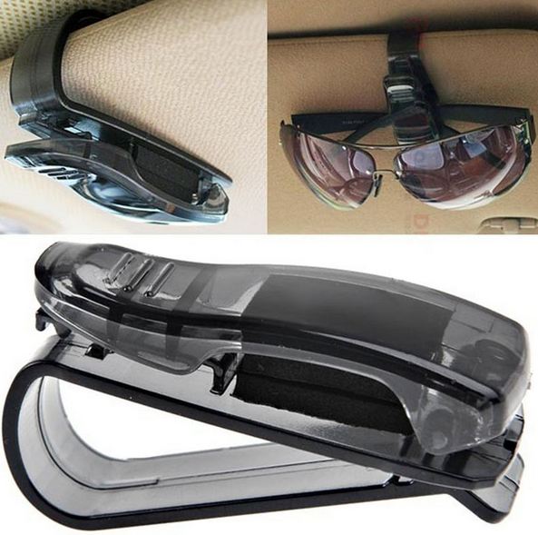 Автомобильный держатель очков на козырек