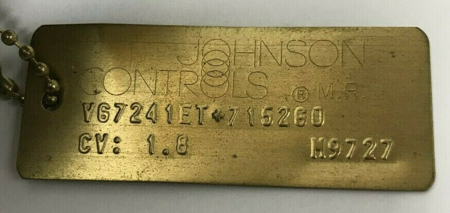 Johnson Controls VA-7152-1001