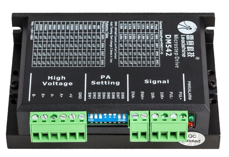 Драйвер шагового двигателя DM542 Leadshine 18-50DCV
