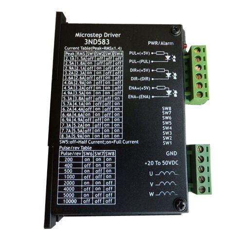 Драйвер шагового двигателя 3ND583 Leadshine DC18-50V