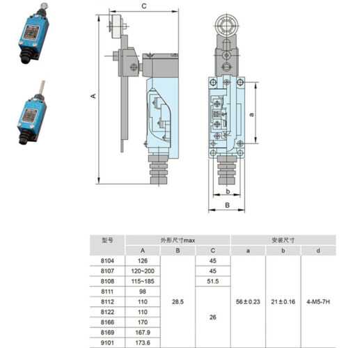 Выключатель LXJM1-8104 Delixi