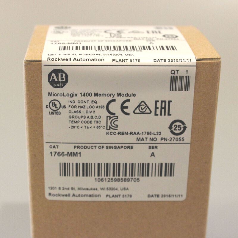 ПЛК AB 1766-MM1 Memory модуль MicroLogix