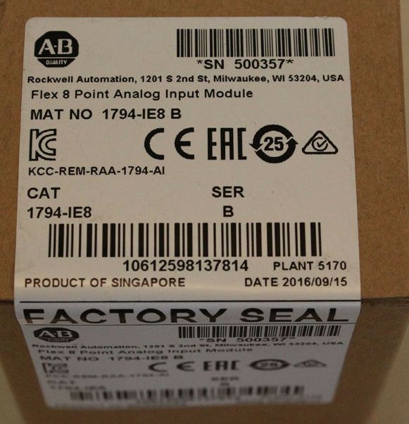 ПЛК AB 1794-IE8 FLEX модуль