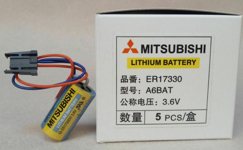 Батарея Mitsubishi A6BAT PLC 3.6V ER17330V