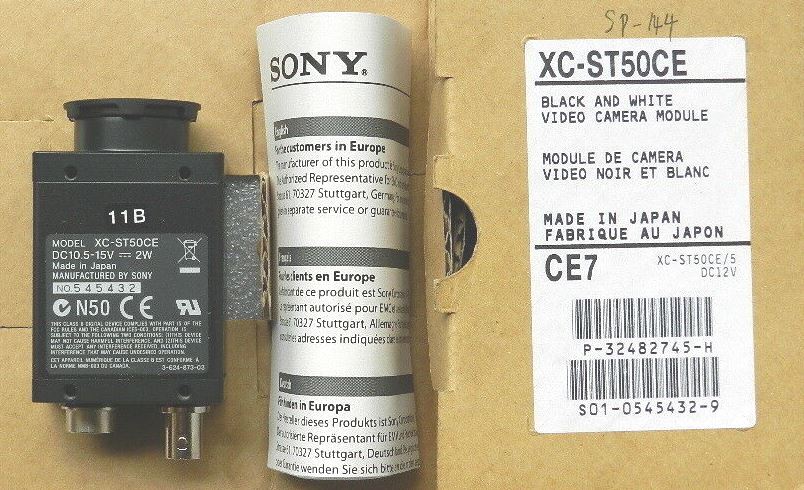Монохромная камера CCD Sony XC-ST50CE XCST50CE