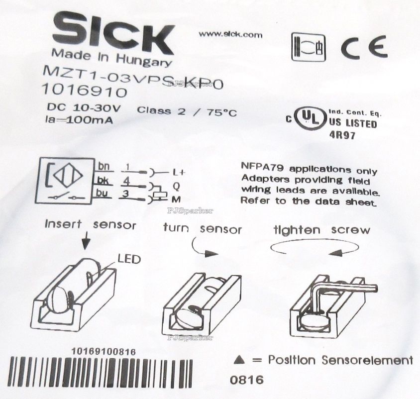 Sick MZT1-03VPS-KPO