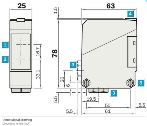 Фотоэлектрический переключатель Sick WL260-S270