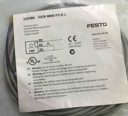 Festo SIEN-M8B-PS-K-L 150386