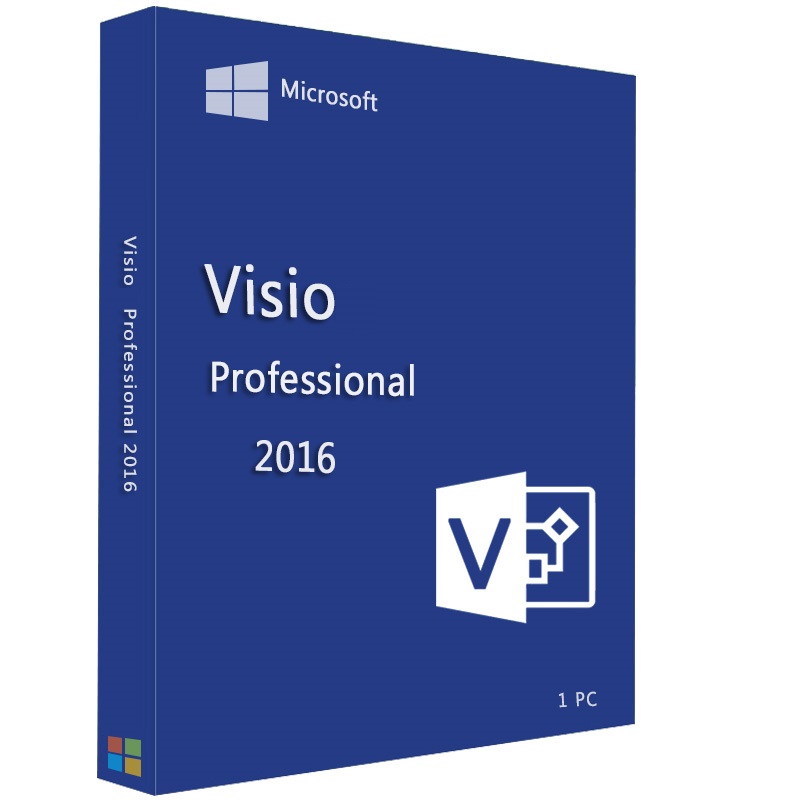 Электронная лицензия Microsoft Visio 2016 Professional
