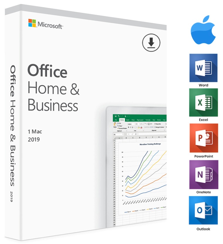 Электронная лицензия Microsoft Office 2019 Home and Business MAC