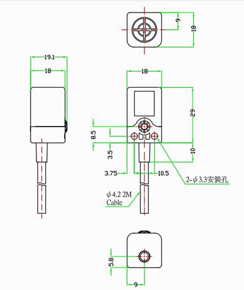 Датчик положения Riko RN05-NP