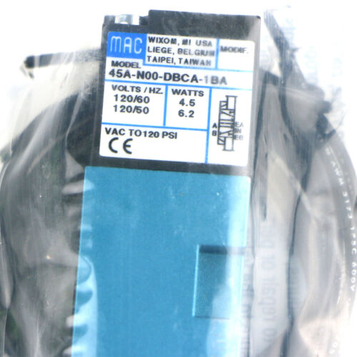 Электромагнитный клапан MAC 45A-N00-DBCA-1BA