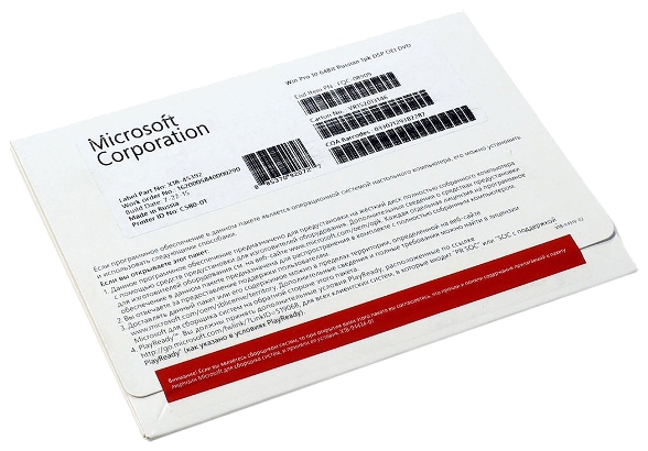 Лицензия Windows 10 Pro 64Bit DVD OEM, OEI
