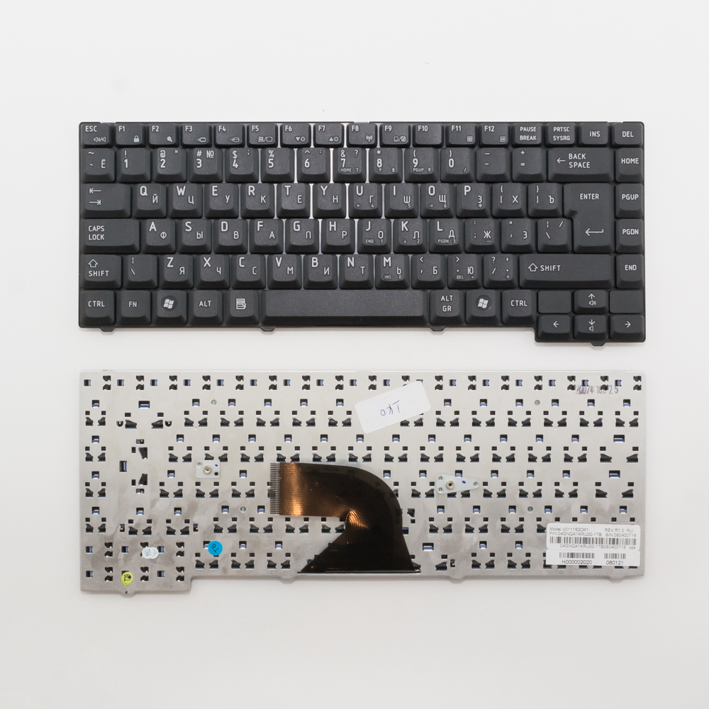 Клавиатура для ноутбука Toshiba L40, L45 черная