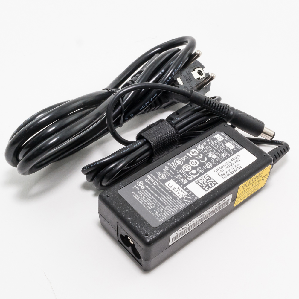 Зарядка для ноутбука Dell 19.5V 3.34A (65W) 7.4x5.0мм с иглой (Тип 1)