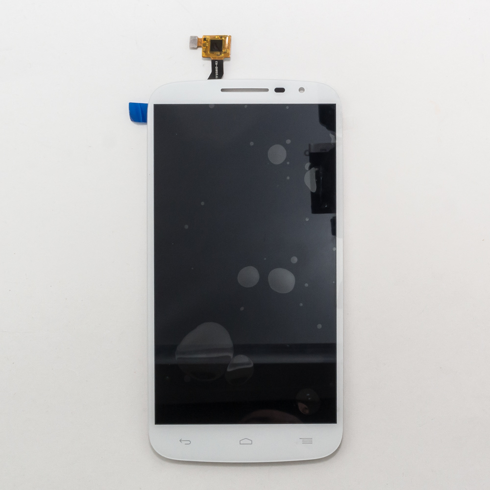Дисплей в сборе с тачскрином для Alcatel OneTouch 7050 белый