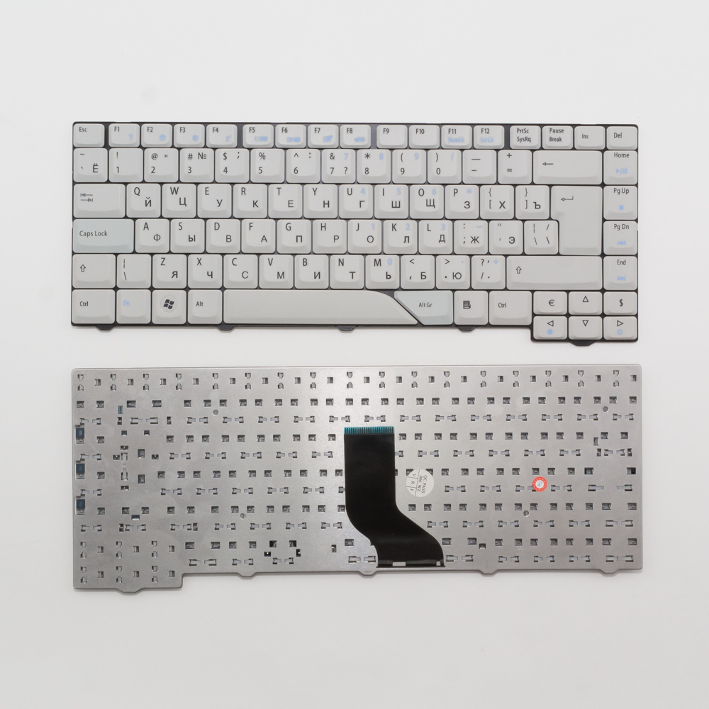 Клавиатура для ноутбука Acer 4230, 4330, 4430 светло-серая