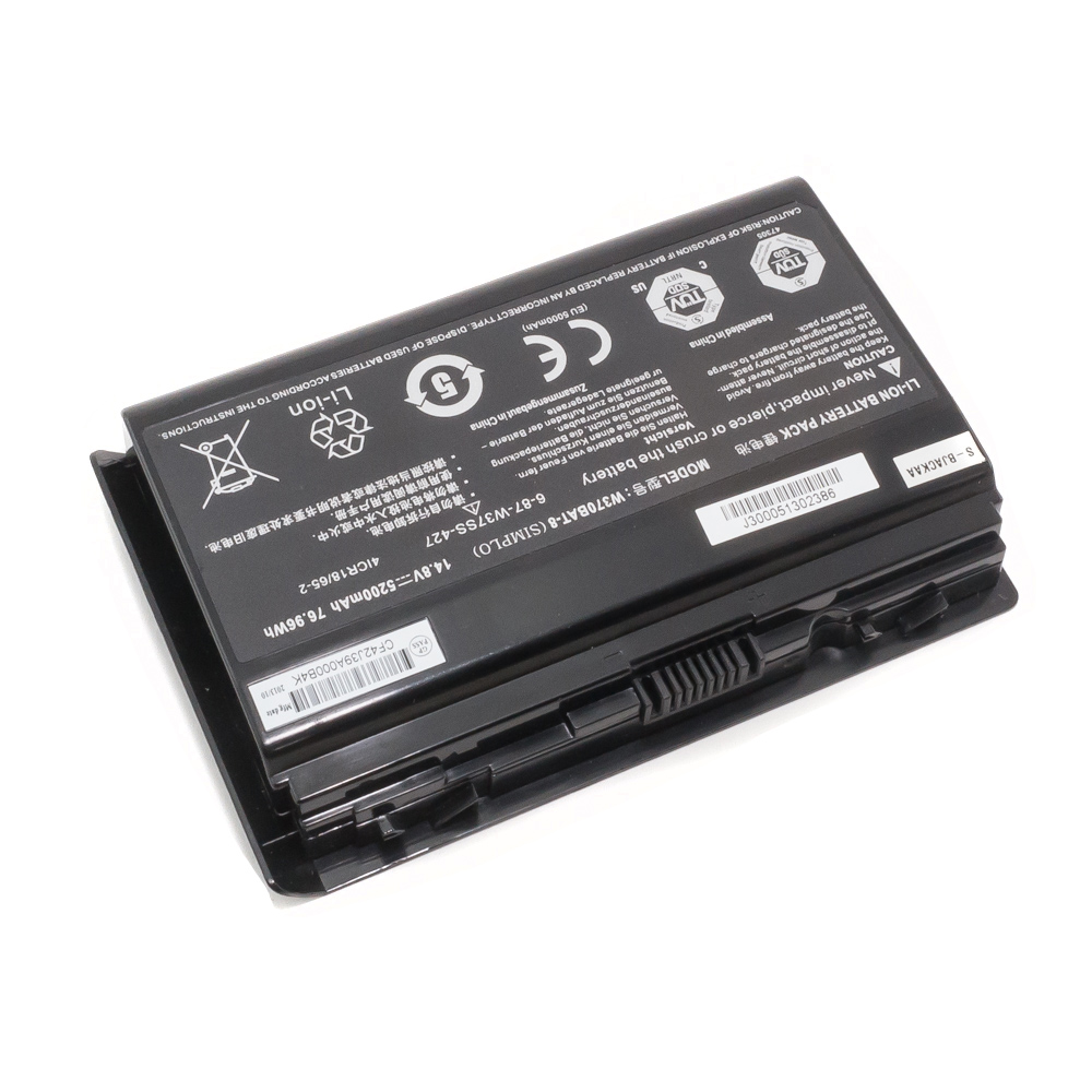 Аккумулятор для ноутбука DNS (W370BAT-8) Clevo W350ET, W370ET