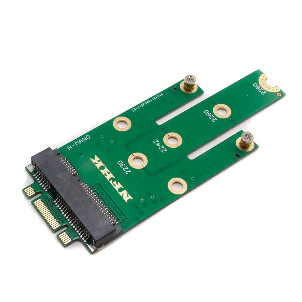 Переходник SSD mSATA на SSD M.2 эмулятор M.2