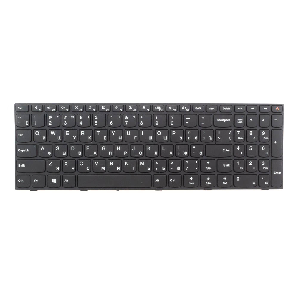 Клавиатура для ноутбука Lenovo IdeaPad 110-15ISK черная