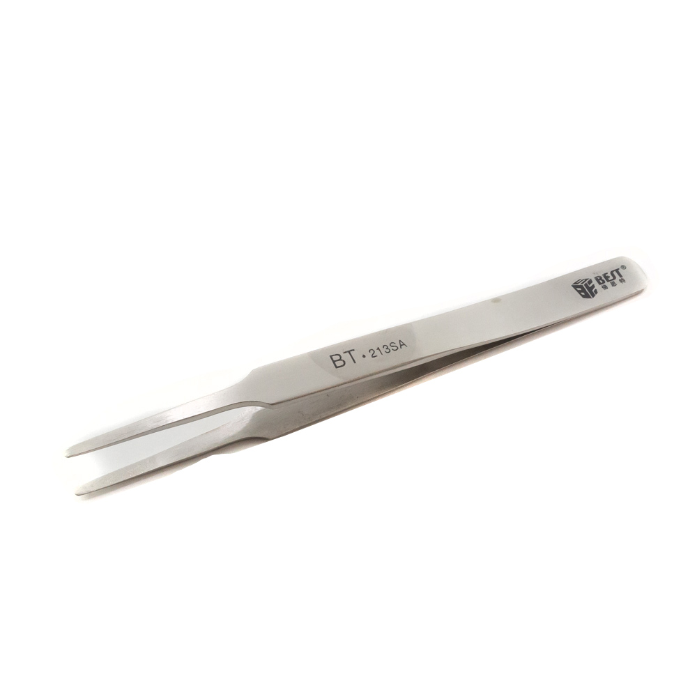 Пинцет с прямым наконечником Best BT-213SA (120мм)