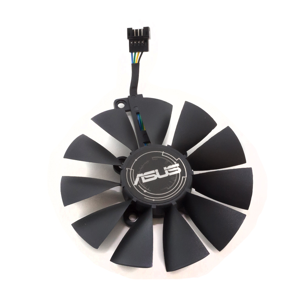 Вентилятор для видеокарты Asus GTX1060, GTX1070 (4 pin 3 Line)