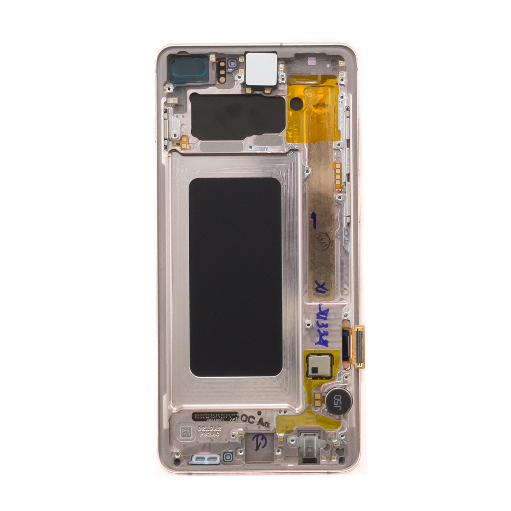 Дисплей в сборе с тачскрином для Samsung Galaxy S10 Plus SM-G975F золотой