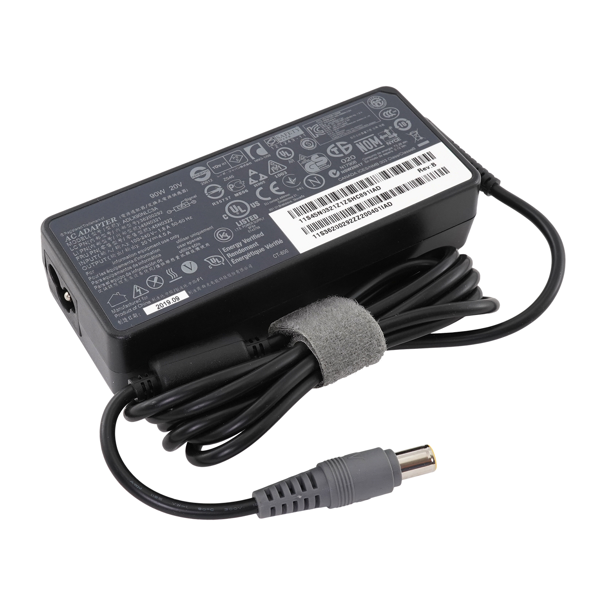 OEM зарядка для ноутбука Lenovo 20V 4.5A (90W) 7.9x5.5мм с иглой