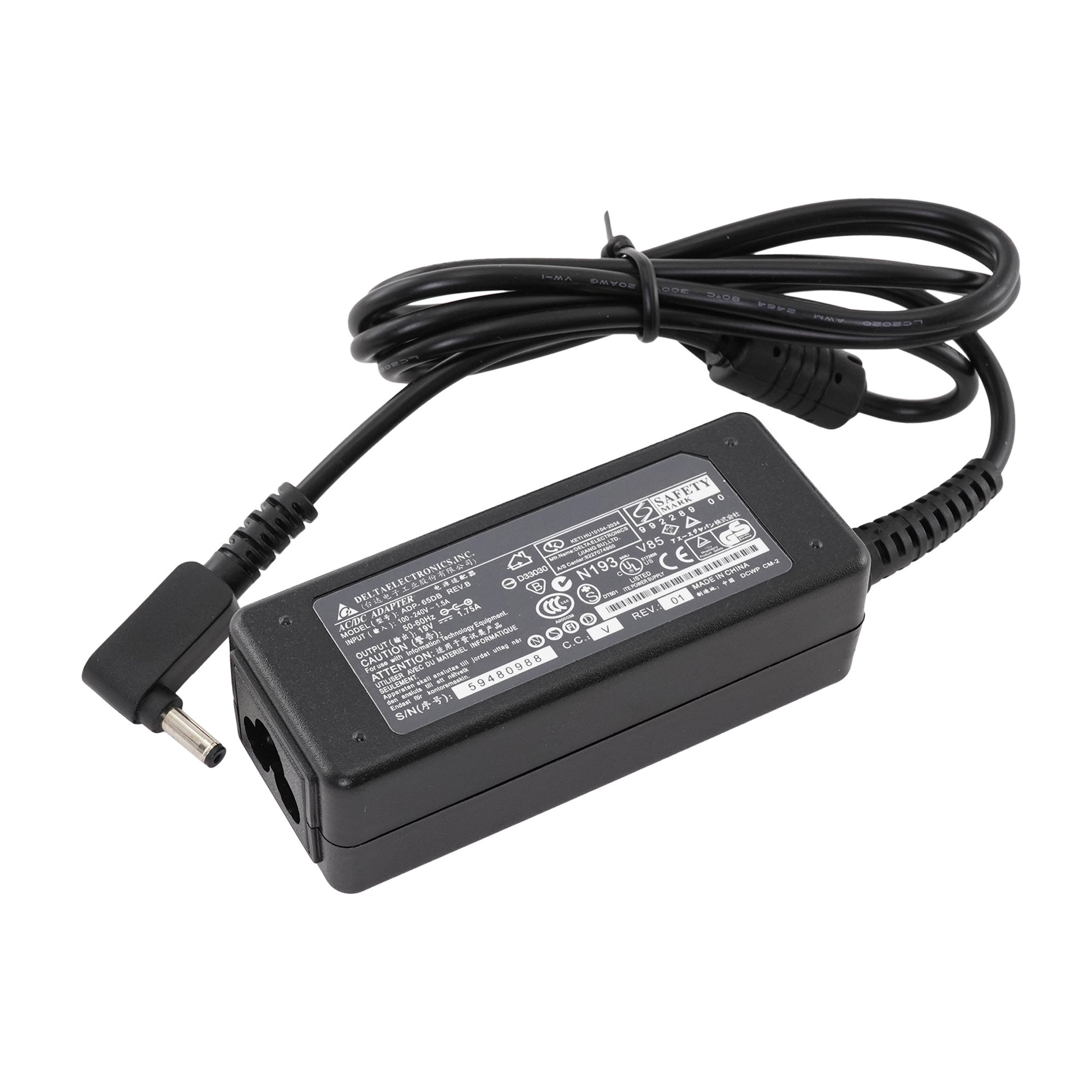 OEM зарядка для ноутбука Asus 19V 1.75A (33W) 4.0x1.35мм