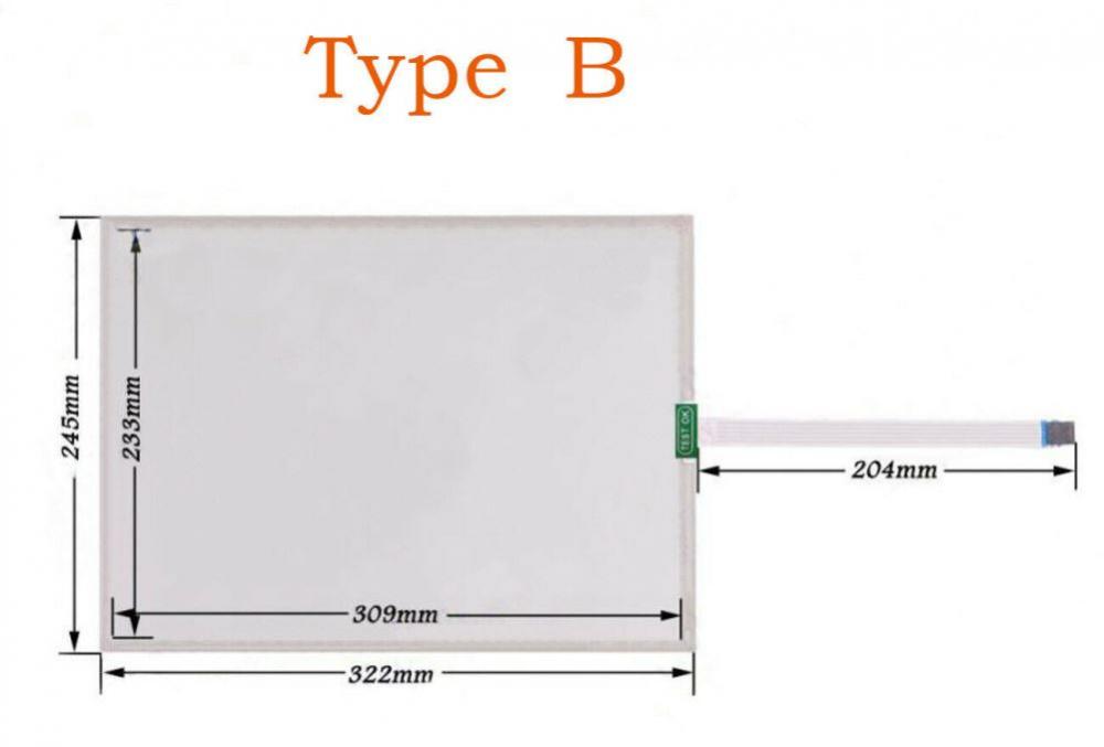Тачскрин B&R 5AP920.1505-K04 Версия B