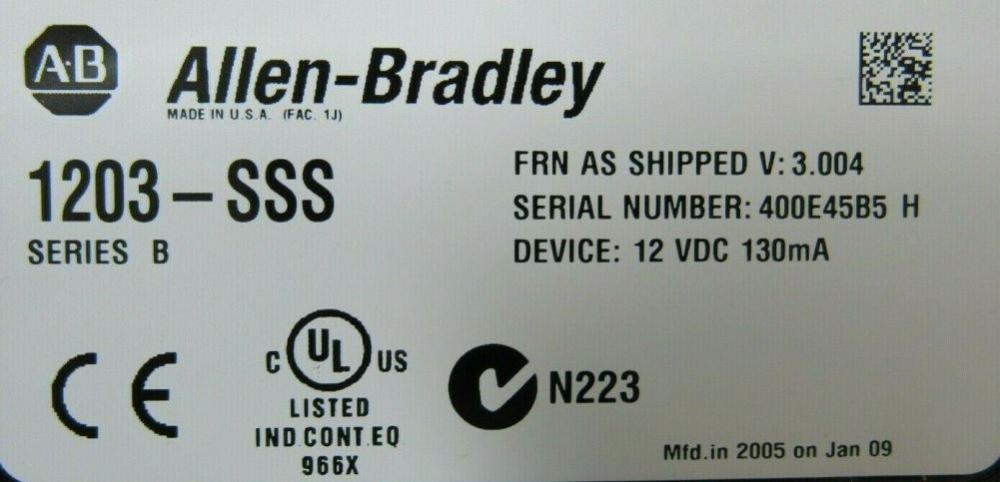 Allen Bradley 1203-SSS