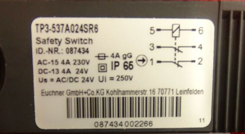 Euchner TP3-537A024SR6