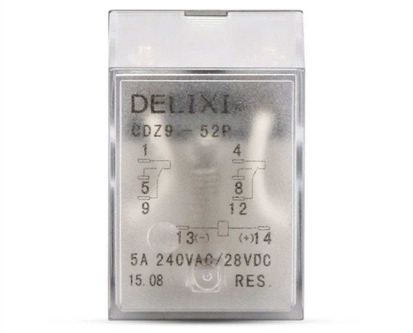 Реле Delixi CDZ9-52P 220VAC