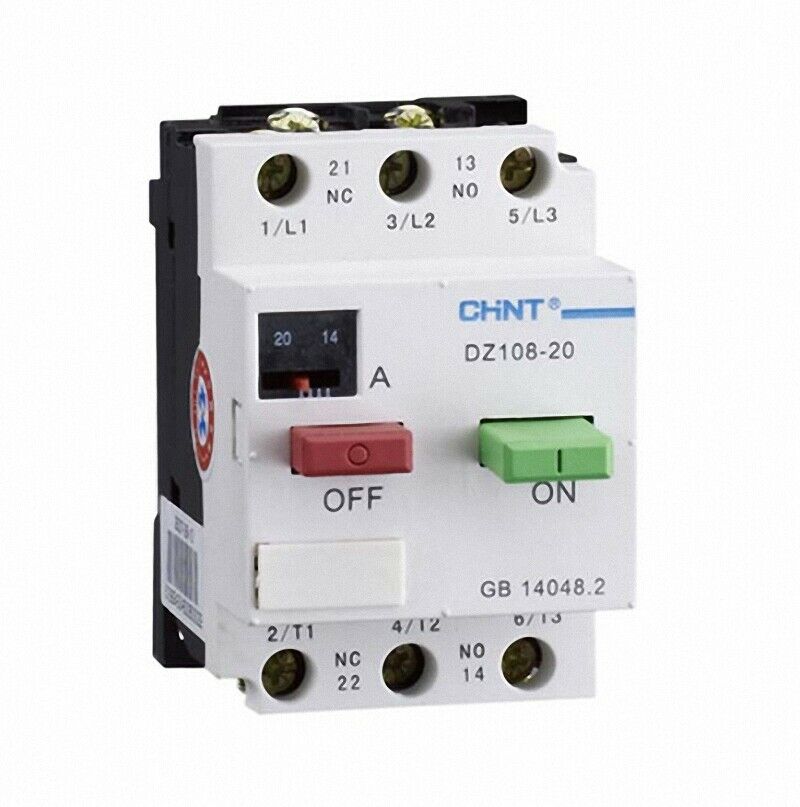 Выключатель DZ108-20 4-6.3A