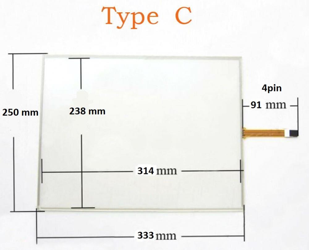 Тачскрин B&R 5AP920.1505-K04 Версия С