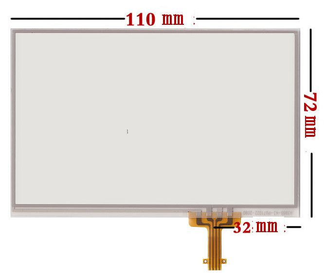 Тачскрин LTE480WV-F01 4.8"