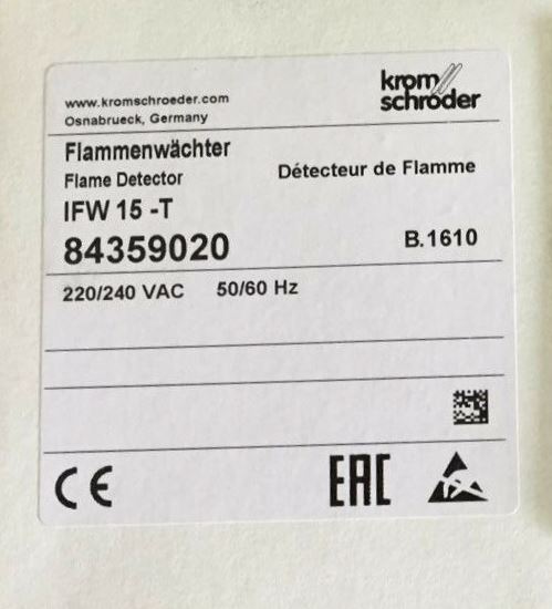 Kromschroder IFW15-T