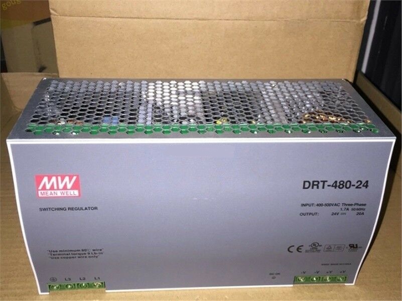 Блок питания MEANWELL DRT-480-24