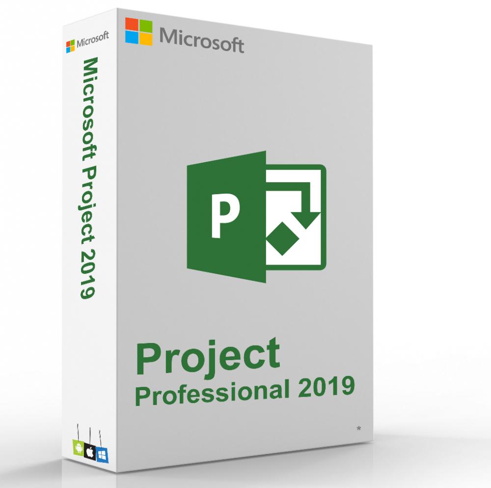 Электронная лицензия Microsoft Project 2019 Professional