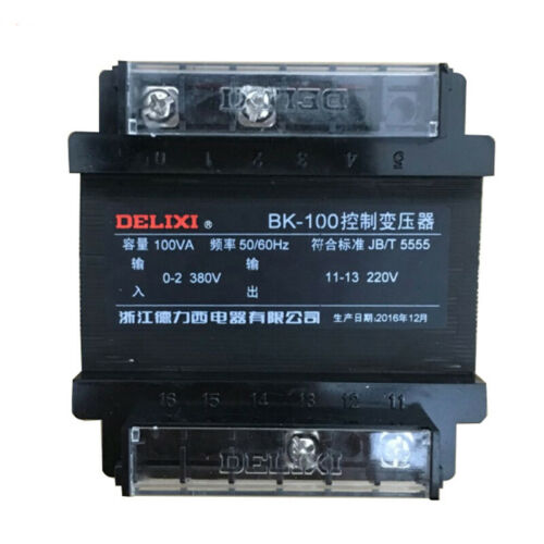 Трансформатор Delixi BK-100VA 380V 220V