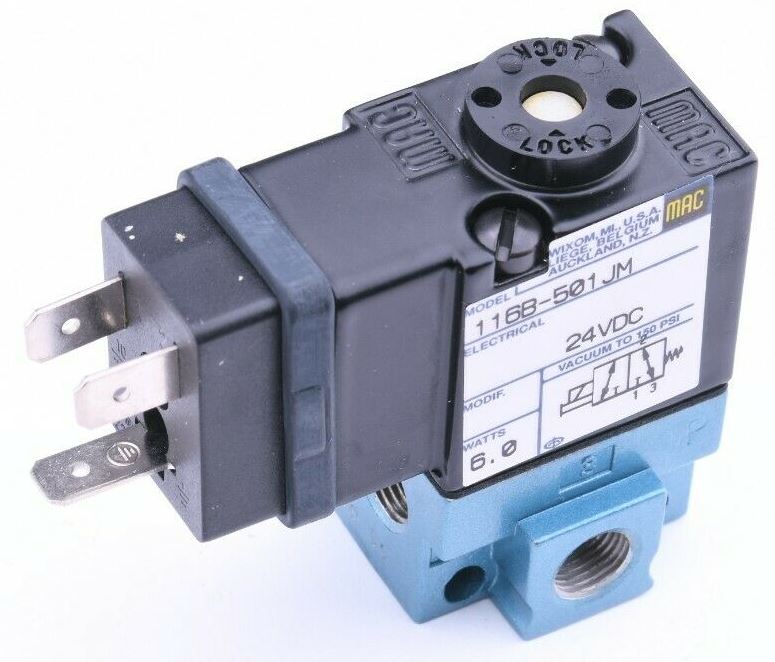 MAC Solenoid 116B-501JM 24V